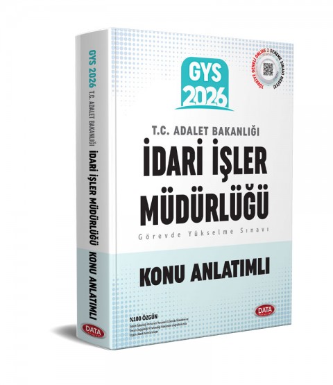 Adalet Bakanlığı İdari İşler Müdürlüğü GYS Konu Anlatımlı