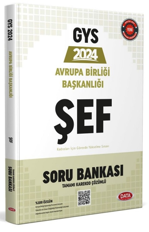 Avrupa Birliği Başkanlığı Şef GYS Soru Bankası - Karekod Çözümlü