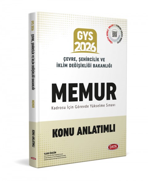 Çevre ve Şehircilik Bakanlığı Memur Konu Anlatımlı
