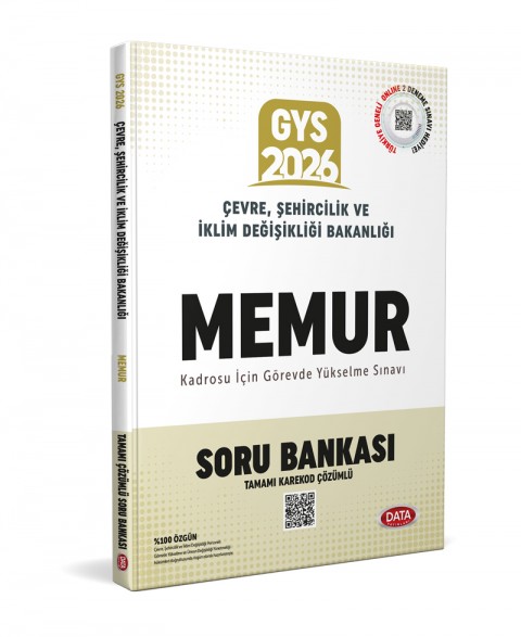 Çevre ve Şehircilik Bakanlığı Memur Soru Bankası - Karekod Çözümlü
