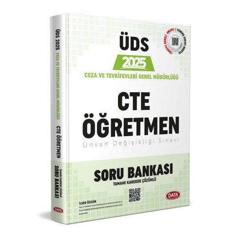 Ceza ve Tevkifevleri Öğretmen ÜDS Tamamı Soru Bankası (Tamamı Karekod Çözümlü)