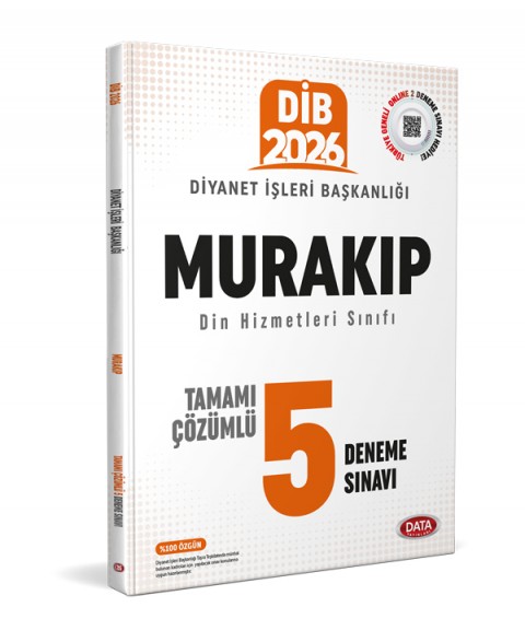 Diyanet İşleri Başkanlığı Murakıp Tamamı Çözümlü 5 Deneme Sınavı