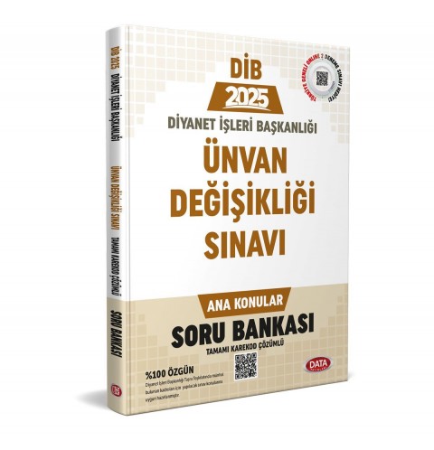 Diyanet İşleri Başkanlığı Ünvan Değişikliği Sınavı Ana Konular Soru Bankası - Karekod Çözümlü