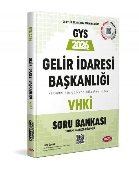 Gelir İdaresi Başkanlığı VHKİ GYS Soru Bankası (Karekod Çözümlü)
