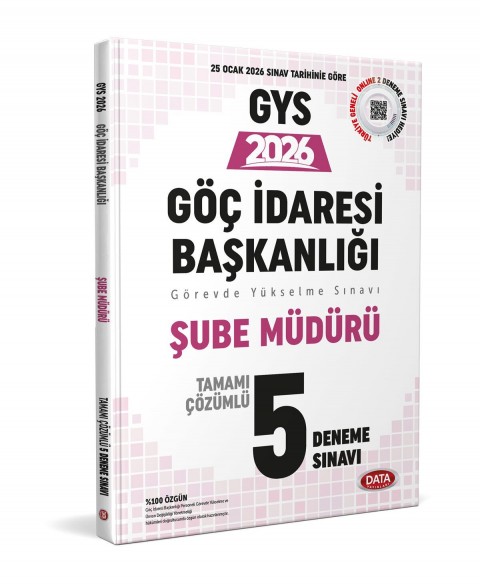 Göç İdaresi Başkanlığı Şube MüDürlüğü GYS Tamamı Çözümlü 5 Deneme Sınavı