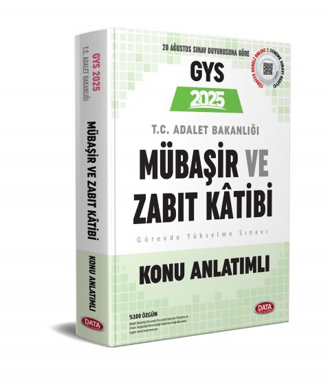 GYS Adalet Bakanlığı Mübaşir ve Zabıt Katibi Konu Anlatımlı