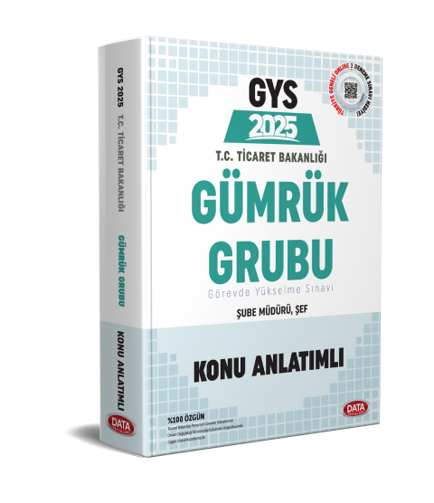 GYS Ticaret Bakanlığı GYS Gümrük Gümrük Grubu Konu Anlatımlı
