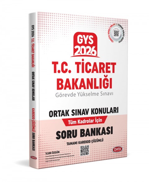 Ticaret Bakanlığı GYS Ortak Konular Soru Bankası - Karekod Çözümlü