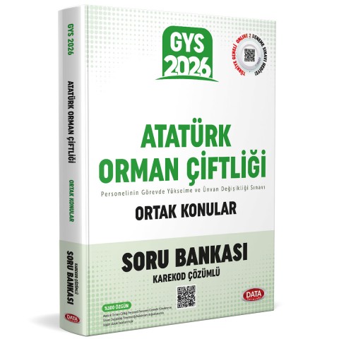 GYS-ÜDS Atatürk Orman Çiftliği (AOÇ) Ortak Konular- Karekod Çözümlü