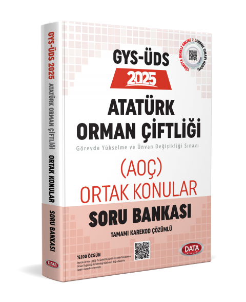 GYS-ÜDS Atatürk Orman Çiftliği (AOÇ) Ortak Konular- Karekod Çözümlü