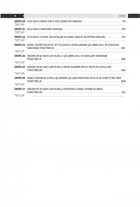 Hakimler ve Savcılar Kurulu Personeli GYS Konu Anlatımlı