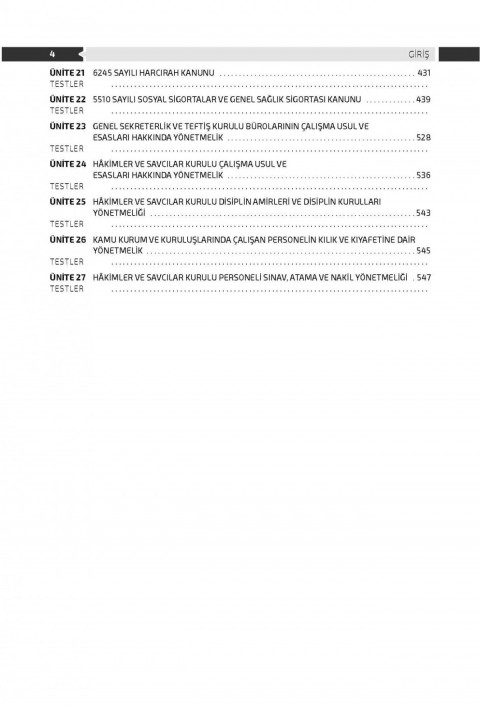Hakimler ve Savcılar Kurulu Personeli GYS Soru Bankası