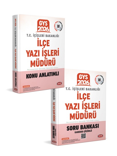 İçişleri Bakanlığı İlçe Yazı İşleri Müdürü GYS Konu Anlatımlı ve Çözümlü Soru Bankası