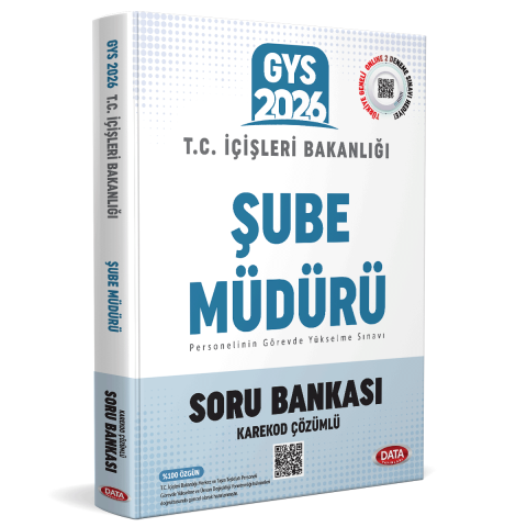 İnteraktif Kitap T.C. İçişleri Bakanlığı İlçe Yazı İşleri Müdürü GYS Soru Bankası - Karekod Çözümlü