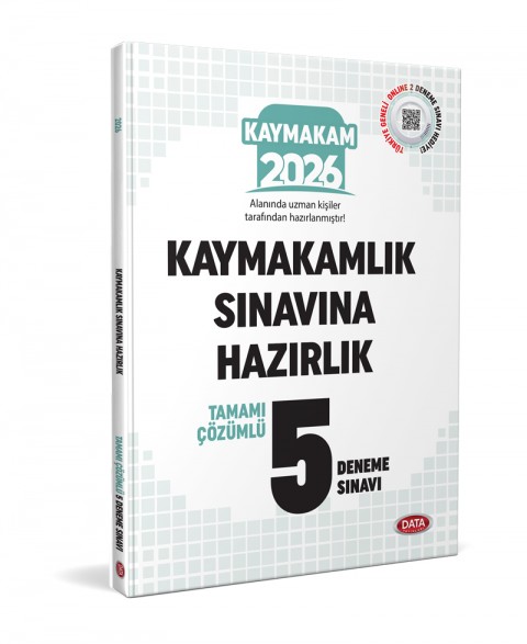 Kaymakamlık Sınavına Hazırlık Tamamı Çözümlü 5 Deneme Sınavı