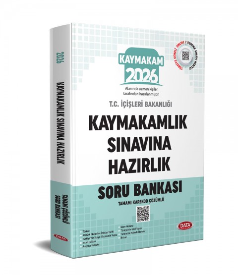 Kaymakamlık Sınavına Hazırlık Tamamı Karekod Çözümlü Soru Bankası