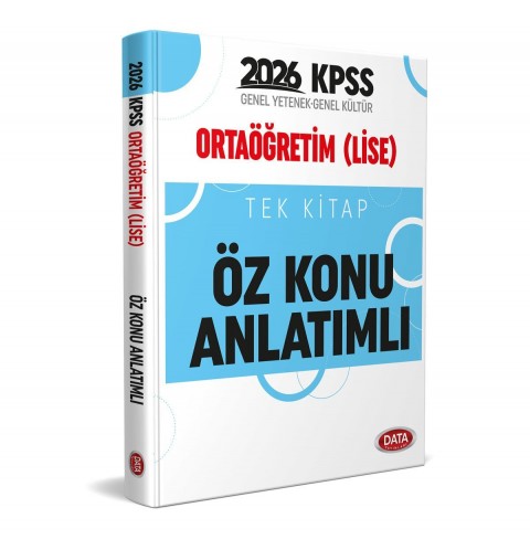 KPSS Ortaöğretim (Lise) Tek Kitap Öz Konu Anlatımlı