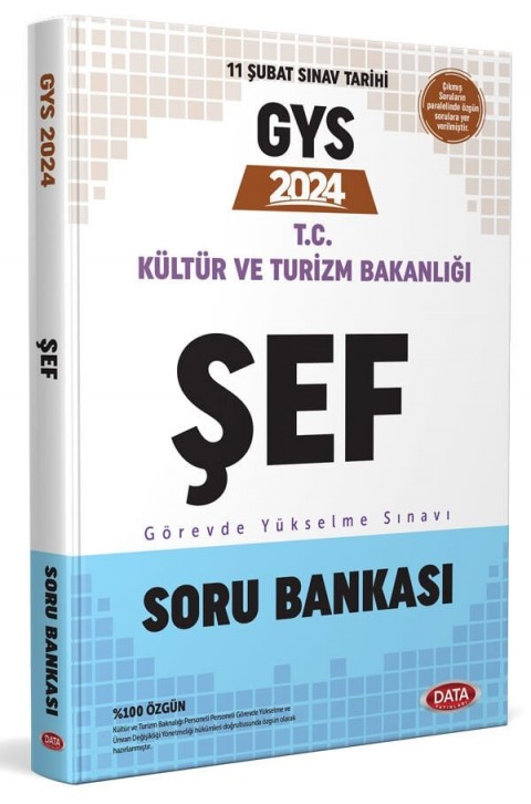 Kültür ve Turizm Bakanlığı Şef GYS Soru Bankası