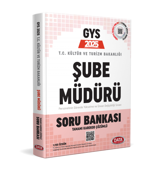 Kültür ve Turizm Bakanlığı Şube Müdürü GYS Soru Bankası