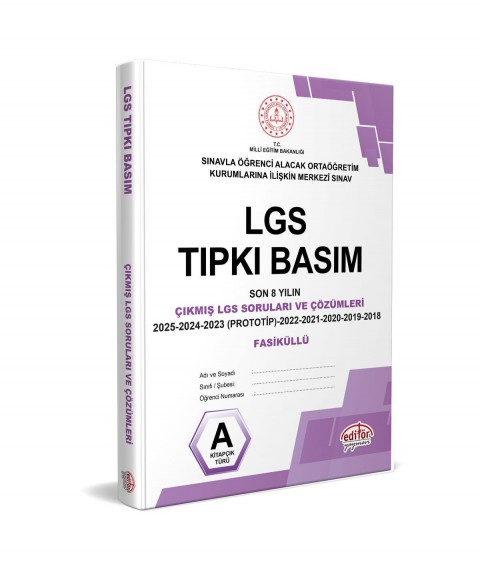 LGS Tıpkı Basım Çıkmış Sorular ve Çözümleri