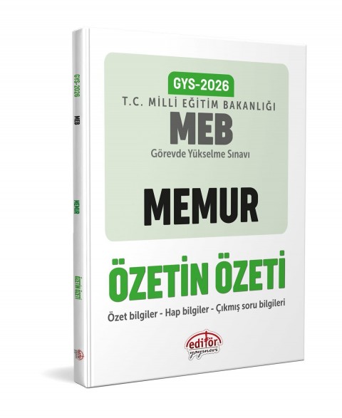 Milli Eğitim Bakanlığı Memur GYS Özetin Özeti