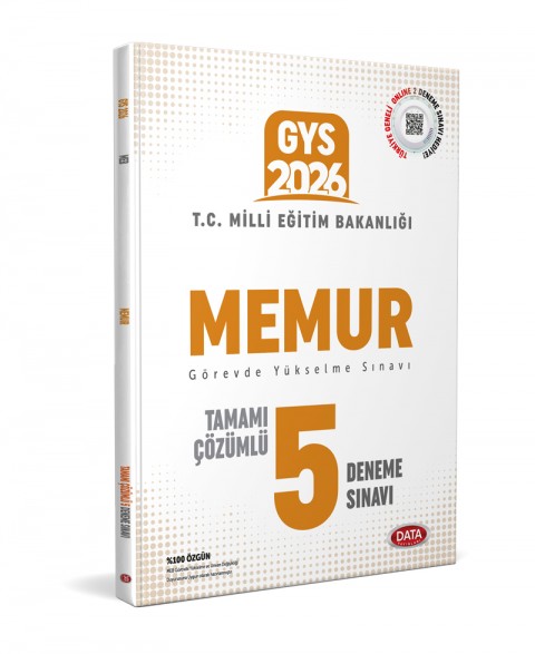Milli Eğitim Bakanlığı Memur GYS Tamamı Çözümlü 5 Deneme Sınavı