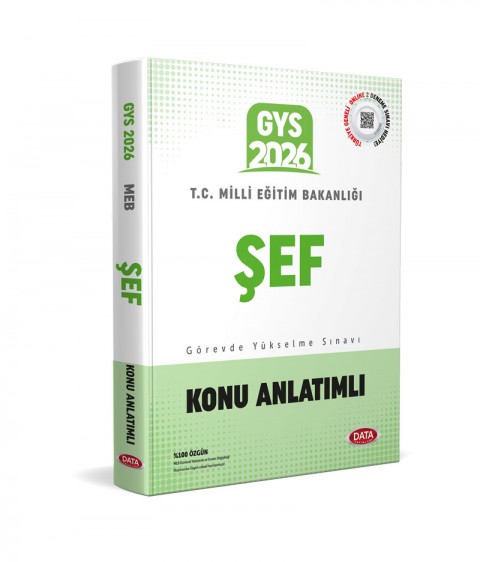 Milli Eğitim Bakanlığı Şef GYS Konu Anlatımlı