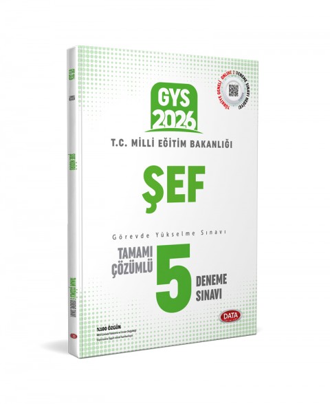 Milli Eğitim Bakanlığı Şef GYS Tamamı Çözümlü 5 Deneme Sınavı