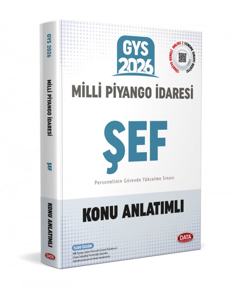 Milli Piyango İdaresi Genel Müdürlüğü GYS Şef Konu Anlatımlı