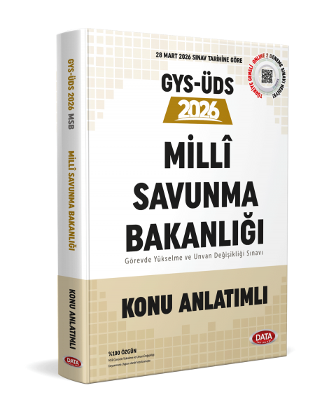 Milli Savunma Bakanlığı 2026 GYS-ÜDS Konu Anlatımlı