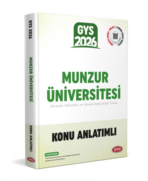 Munzur Üniversitesi GYS Konu Anlatımlı