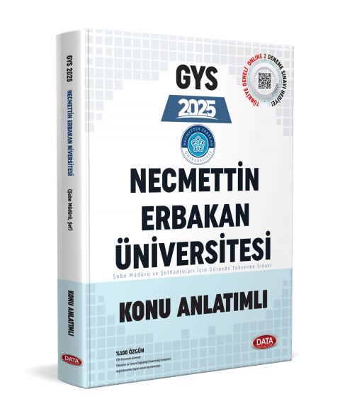 Necmettin Erbakan Üniversitesi (Şube Müdürü, Şef) GYS Konu Anlatımlı
