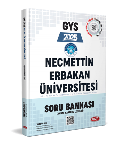 Necmettin Erbakan Üniversitesi (Şube Müdürü, Şef) GYS Soru Bankası (Karekod Çözümlü)