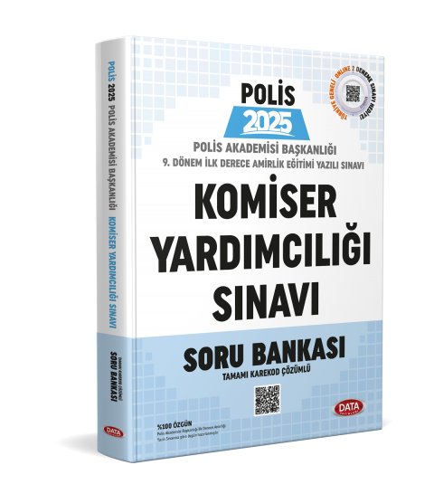 Polis Akademisi Başkanlığı 9. Dönem İlk Derece Amirlik Eğitimi (Komiser Yardımcılığı) Yazılı Sınavı Soru Bankası - Karekod Çözümlü