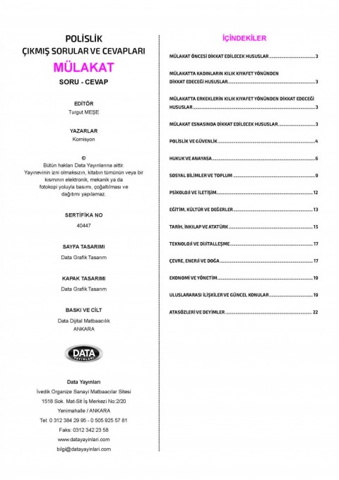 POMEM 31. Dönem Mülakat Çıkmış Sorular ve Cevapları