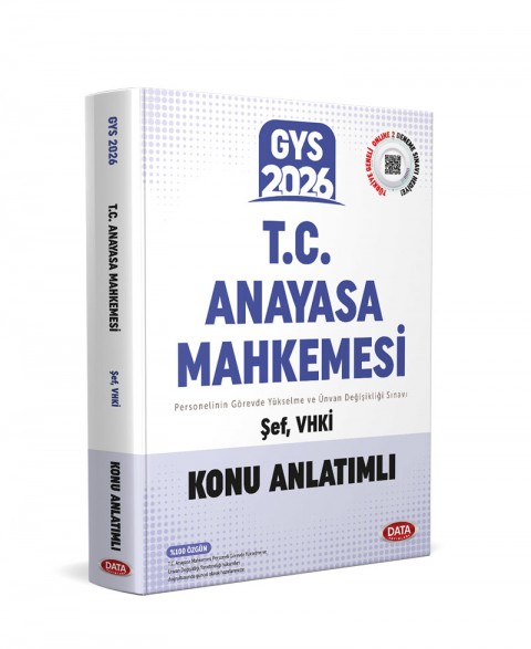 T.C. Anayasa Mahkemesi Şef, VHKİ Konu Anlatımlı