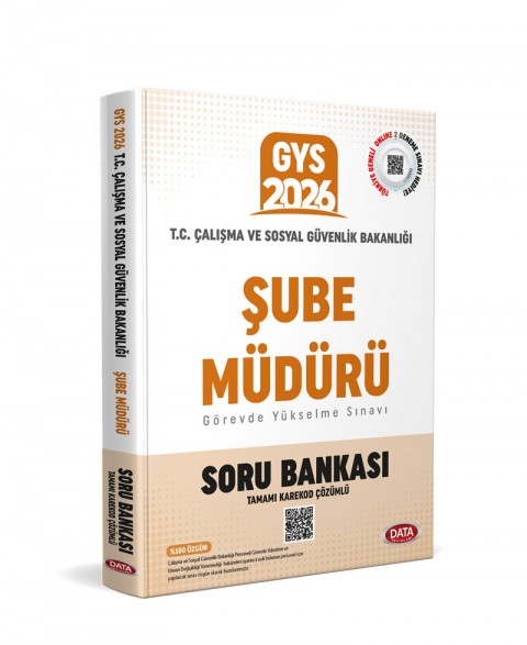 T.C. Çalışma ve Sosyal Güvenlik Bakanlığı Şube Tamamı Karekod Çözümlü Soru Bankası