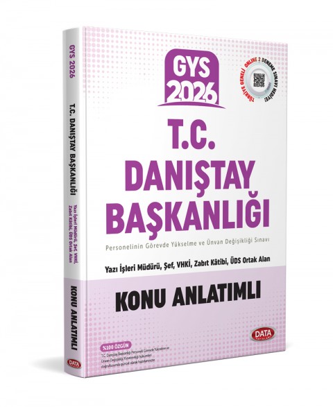 T.C. Danıştay Başkanlığı GYS Konu Anlatımlı