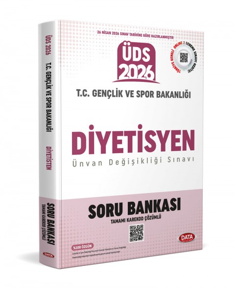 T.C. Gençlik ve Spor Bakanlığı Diyetisyen ÜDS Soru Bankası - Karekod Çözümlü