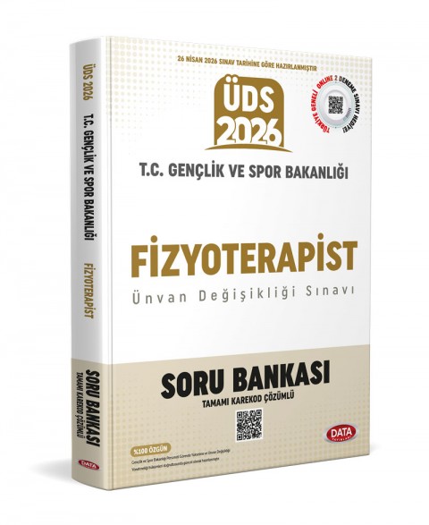 T.C. Gençlik ve Spor Bakanlığı Fizyoterapist ÜDS Soru Bankası - Karekod Çözümlü