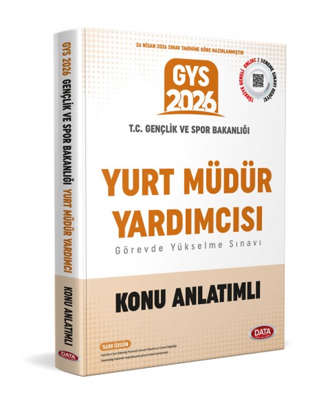 T.C. Gençlik ve Spor Bakanlığı  Yurt Müdür Yardımcısı Konu Anlatımlı