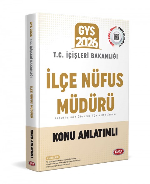 T.C. İçişleri Bakanlığı İlçe Nüfus Müdürü GYS Konu Anlatımlı