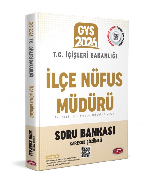 T.C. İçişleri Bakanlığı İlçe Nüfus Müdürü GYS Soru Bankası -Karekod Çözümlü