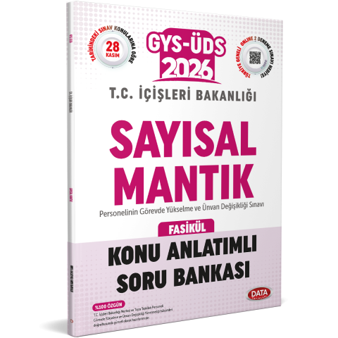 T.C. İçişleri Bakanlığı Sayısal Mantık Konu Anlatımlı Soru Bankası