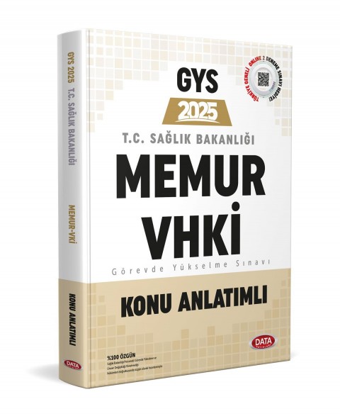 T.C. Sağlık Bakanlığı Memur VHKİ GYS Konu Anlatımlı