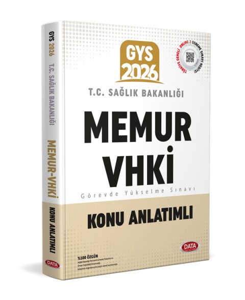 T.C. Sağlık Bakanlığı Memur VHKİ GYS Konu Anlatımlı