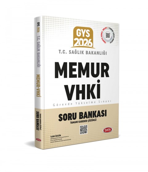 T.C. Sağlık Bakanlığı Memur VHKİ GYS Soru Bankası - Karekod Çözümlü