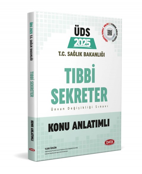 T.C. Sağlık Bakanlığı ÜDS Tıbbi Sekreter Konu Anlatımlı