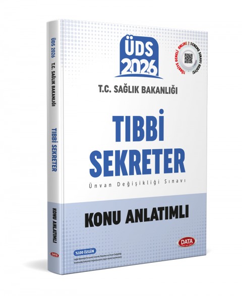 T.C. Sağlık Bakanlığı ÜDS Tıbbi Sekreter Konu Anlatımlı