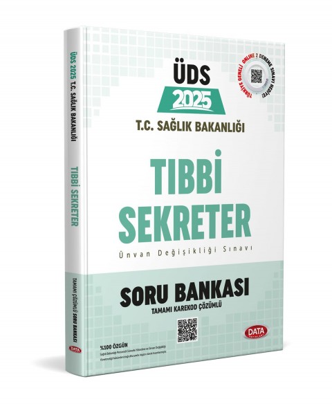T.C. Sağlık Bakanlığı ÜDS Tıbbi Sekreter Soru Bankası (Tamamı Karekod Çözümlü)